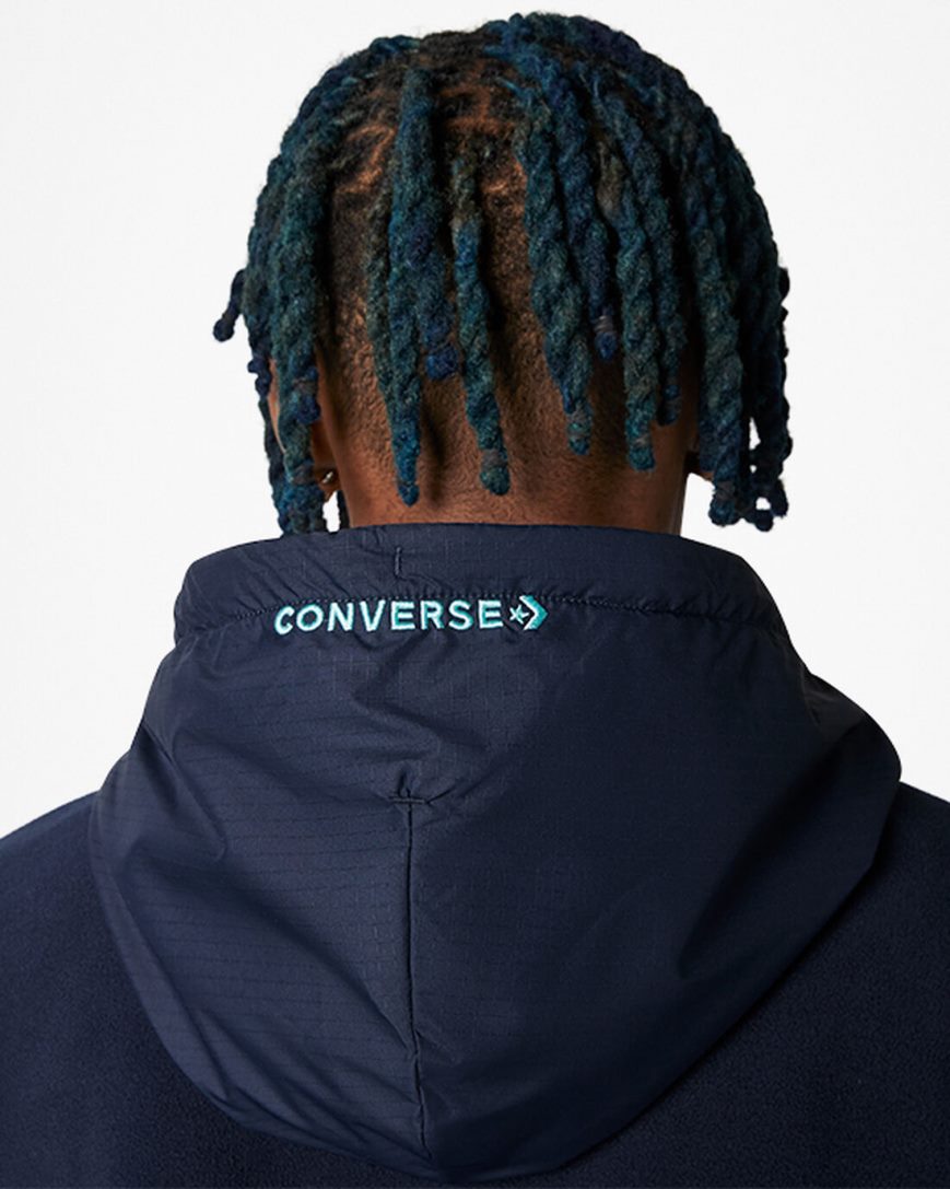 Mikiny S Kapucňou Converse Counter Climate Pullover Panske Obsidian | SK YCHSJ3